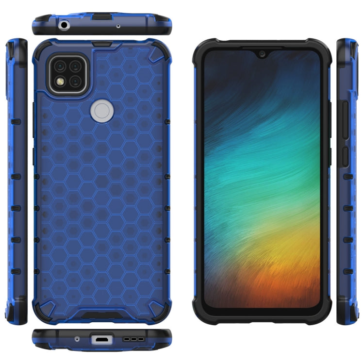 For Xiaomi Redmi 9C Shockproof Honeycomb PC + TPU Case