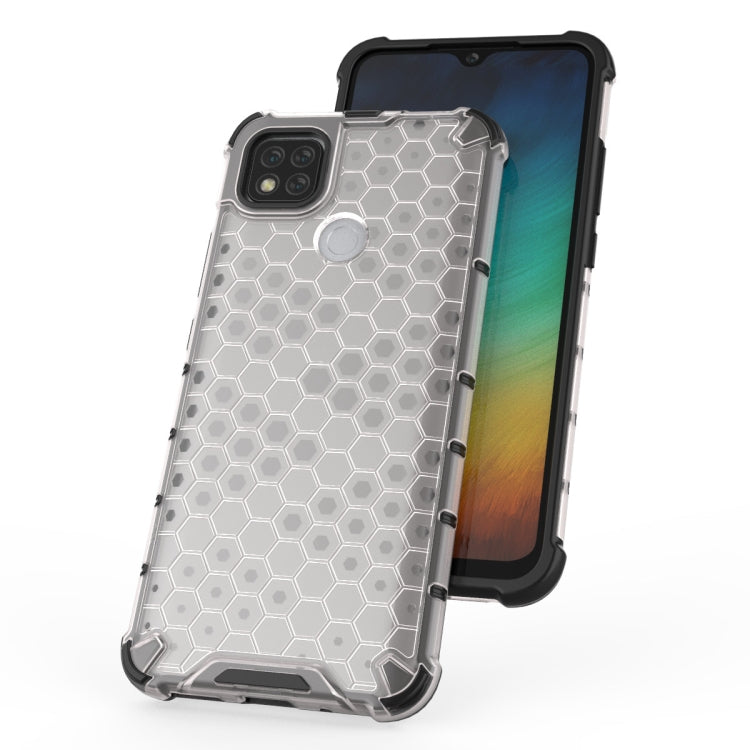 For Xiaomi Redmi 9C Shockproof Honeycomb PC + TPU Case
