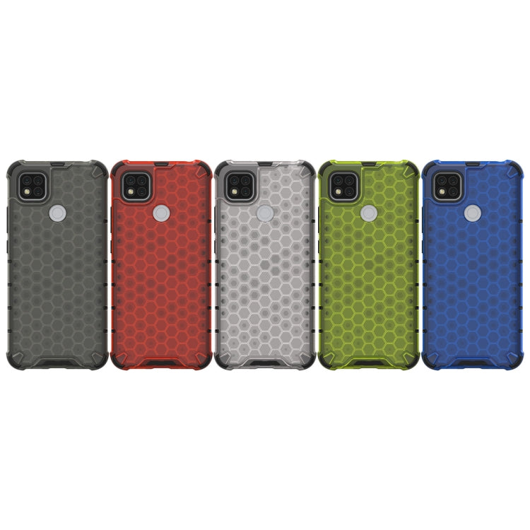 For Xiaomi Redmi 9C Shockproof Honeycomb PC + TPU Case