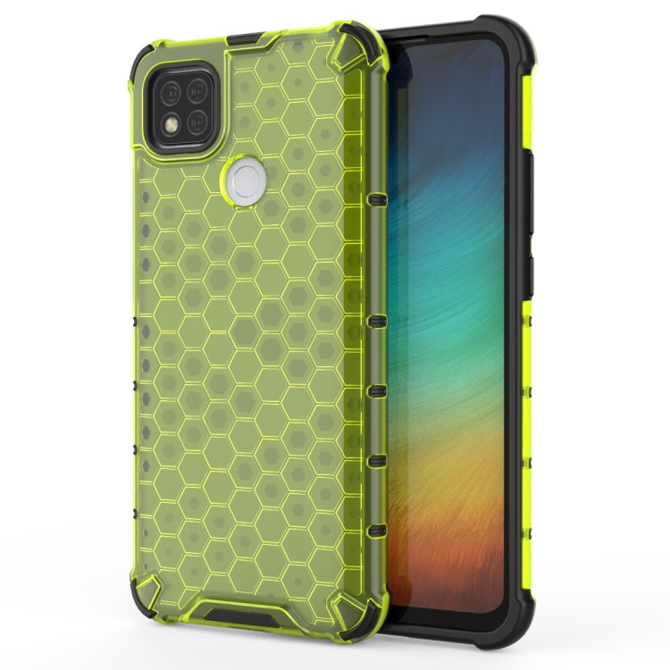 For Xiaomi Redmi 9C Shockproof Honeycomb PC + TPU Case