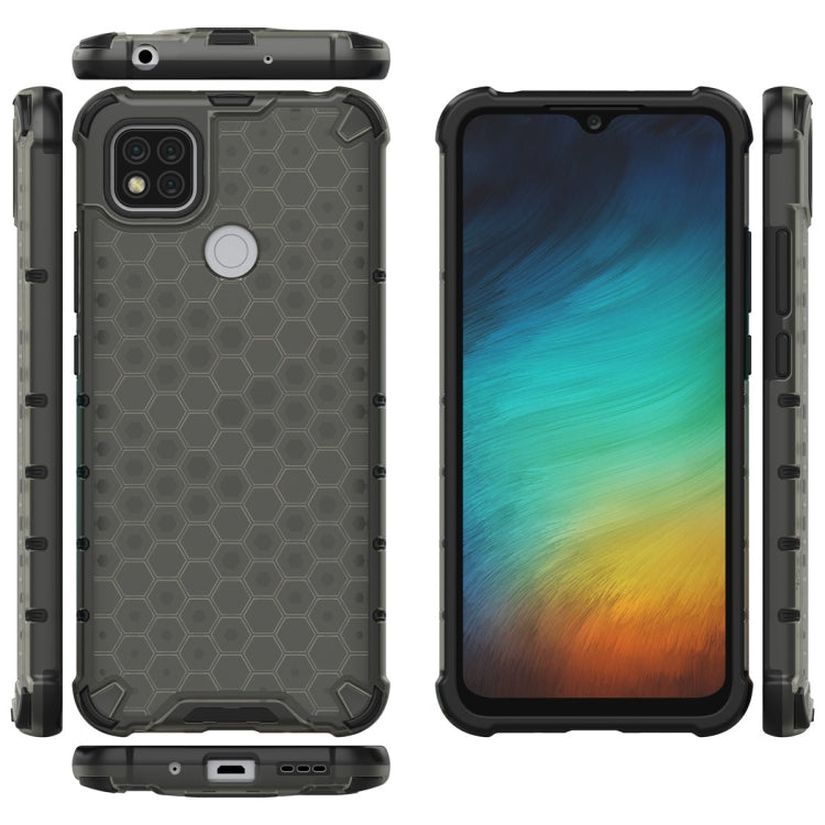 For Xiaomi Redmi 9C Shockproof Honeycomb PC + TPU Case