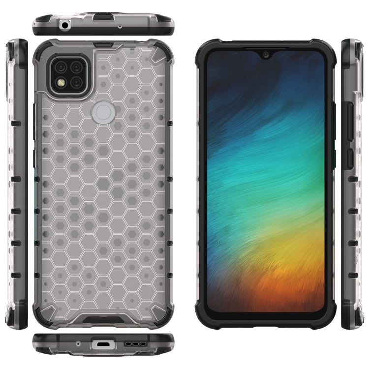 For Xiaomi Redmi 9C Shockproof Honeycomb PC + TPU Case