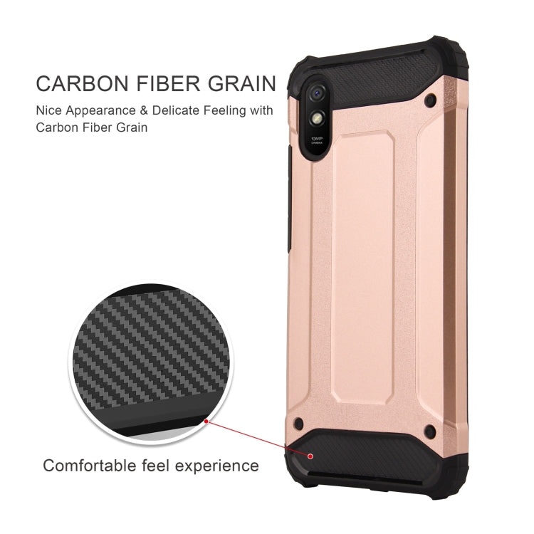 For Xiaomi Redmi 9A Magic Armor TPU + PC Combination Case