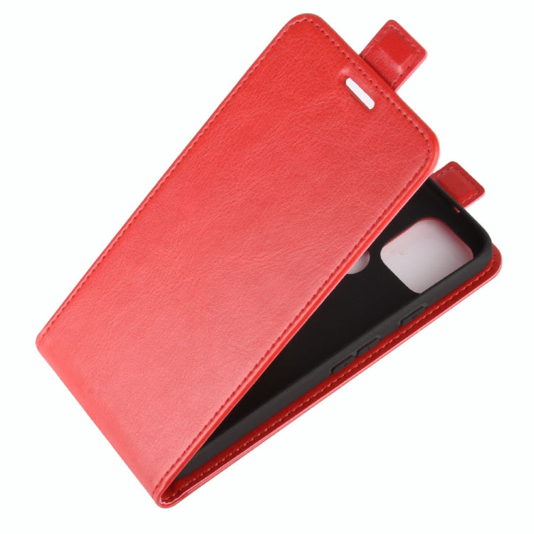 For Google Pixel 5 XL R64 Texture Single Vertical Flip Leather Protective Case with Card Slots & Photo Frame