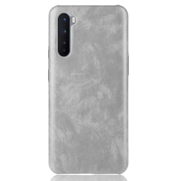 For OnePlus Nord Shockproof Litchi Texture PC + PU Case