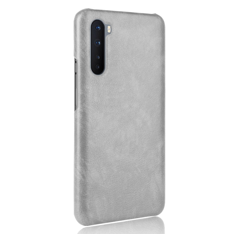 For OnePlus Nord Shockproof Litchi Texture PC + PU Case