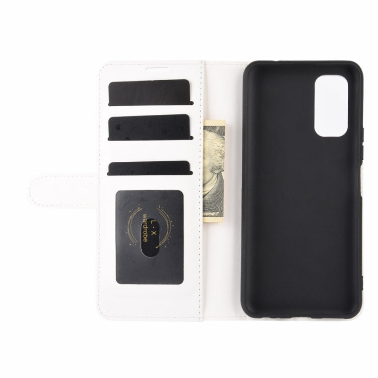 For Vivo iQOO Z1x R64 Texture Single Horizontal Flip Protective Case with Holder & Card Slots & Wallet& Photo Frame