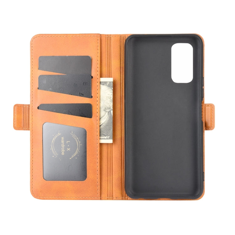 For Vivo iQOO Z1x Dual-side Magnetic Buckle Horizontal Flip Leather Case with Holder & Card Slots & Wallet