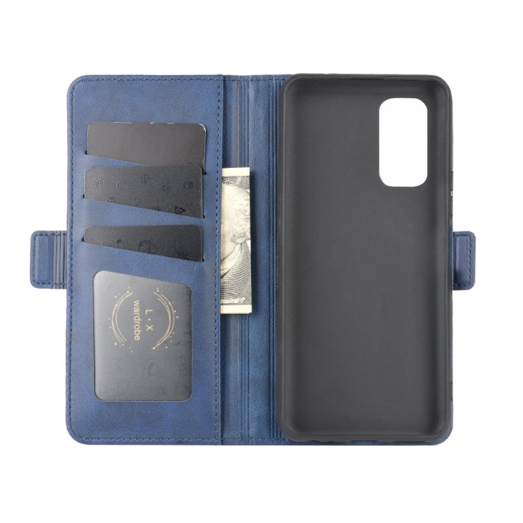 For Vivo iQOO Z1x Dual-side Magnetic Buckle Horizontal Flip Leather Case with Holder & Card Slots & Wallet