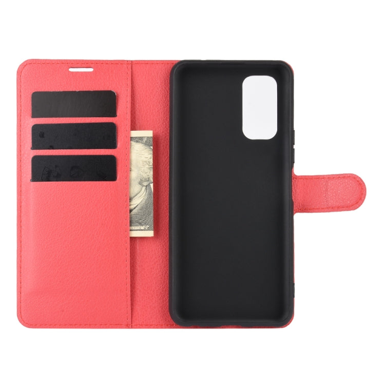 For Vivo iQOO Z1x Litchi Texture Horizontal Flip Protective Case with Holder & Card Slots & Wallet