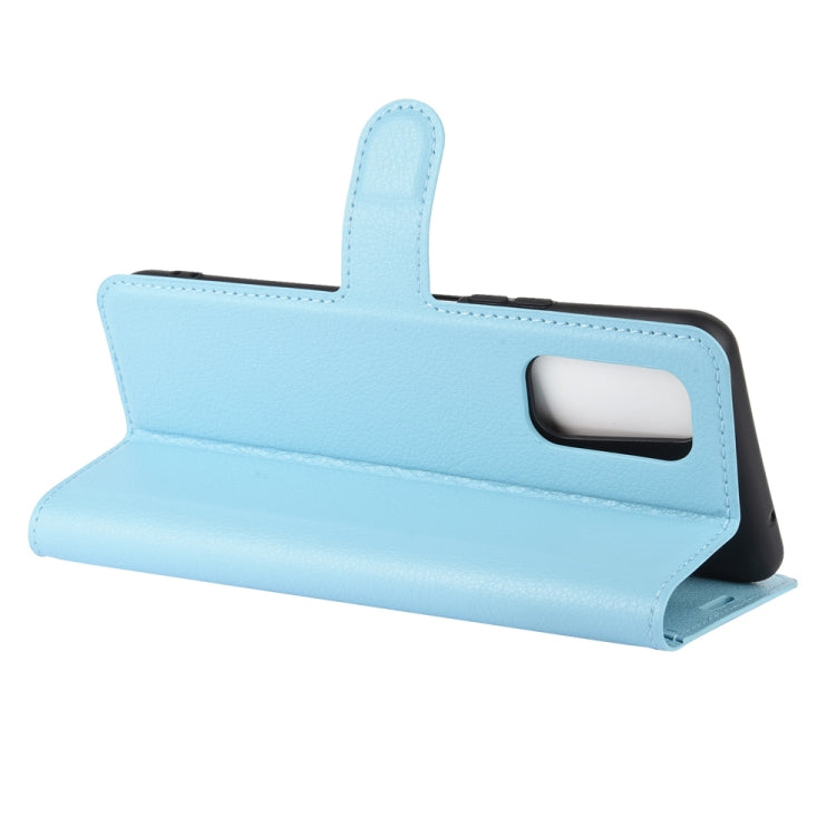 For Vivo iQOO Z1x Litchi Texture Horizontal Flip Protective Case with Holder & Card Slots & Wallet