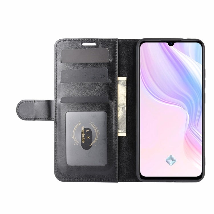 For Vivo V17(Russia)/X50 Lite/Y9S/S1 Pro R64 Texture Single Horizontal Flip Protective Case with Holder & Card Slots & Wallet& Photo Frame