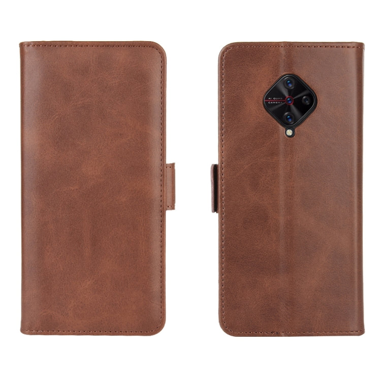 For Vivo V17(Russia)/X50 Lite/Y9S/S1 Pro Dual-side Magnetic Buckle Horizontal Flip Leather Case with Holder & Card Slots & Wallet