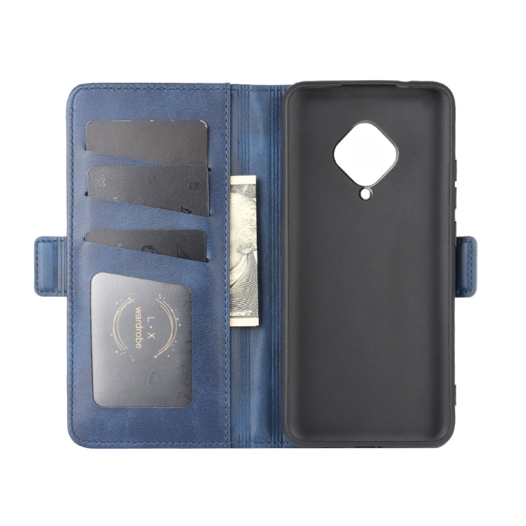 For Vivo V17(Russia)/X50 Lite/Y9S/S1 Pro Dual-side Magnetic Buckle Horizontal Flip Leather Case with Holder & Card Slots & Wallet