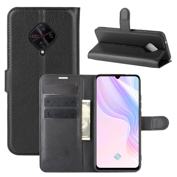 For Vivo V17(Russia)/X50 Lite/Y9S/S1 Pro Litchi Texture Horizontal Flip Protective Case with Holder & Card Slots & Wallet