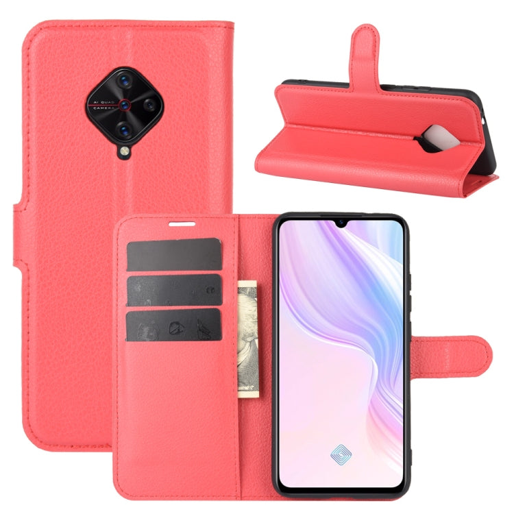 For Vivo V17(Russia)/X50 Lite/Y9S/S1 Pro Litchi Texture Horizontal Flip Protective Case with Holder & Card Slots & Wallet