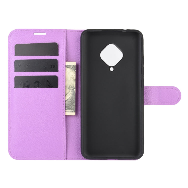 For Vivo V17(Russia)/X50 Lite/Y9S/S1 Pro Litchi Texture Horizontal Flip Protective Case with Holder & Card Slots & Wallet