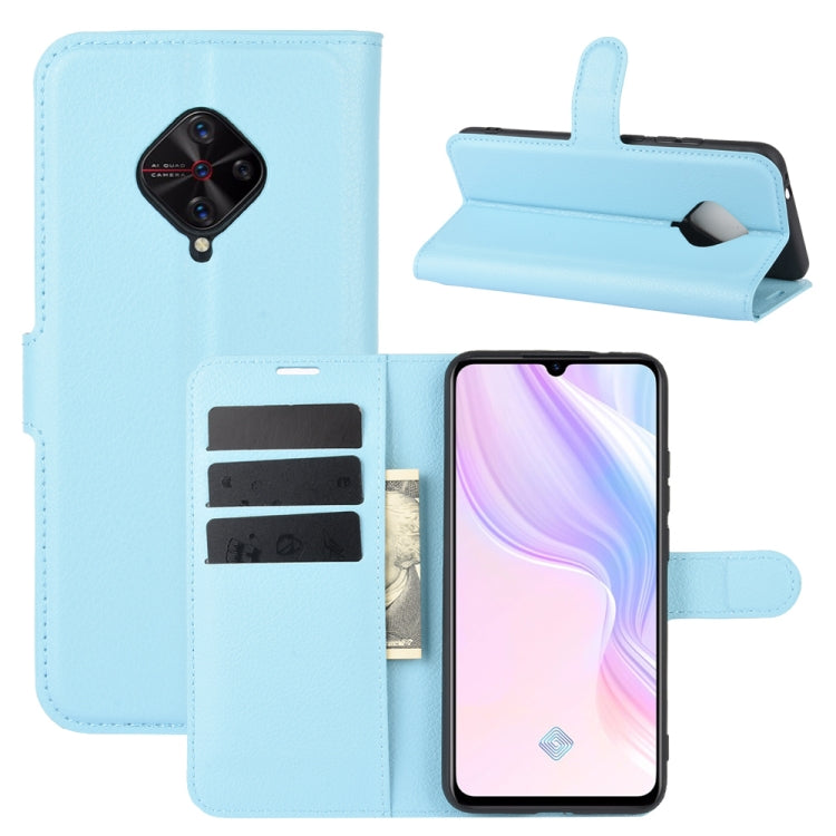 For Vivo V17(Russia)/X50 Lite/Y9S/S1 Pro Litchi Texture Horizontal Flip Protective Case with Holder & Card Slots & Wallet