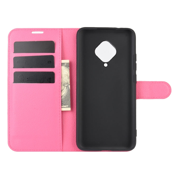For Vivo V17(Russia)/X50 Lite/Y9S/S1 Pro Litchi Texture Horizontal Flip Protective Case with Holder & Card Slots & Wallet