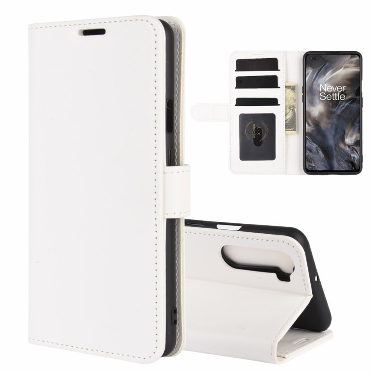 For OnePlus Nord R64 Texture Single Horizontal Flip Protective Case with Holder & Card Slots & Wallet& Photo Frame