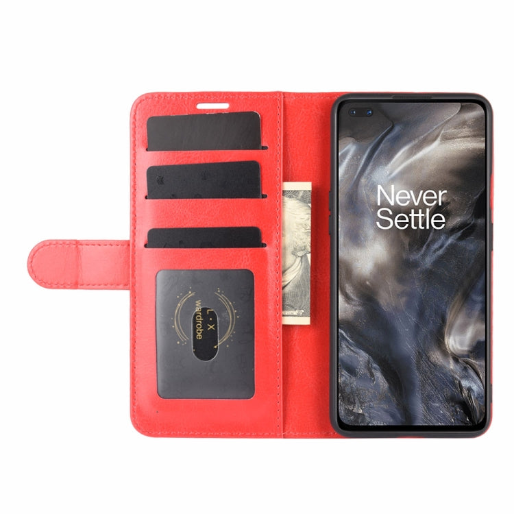For OnePlus Nord R64 Texture Single Horizontal Flip Protective Case with Holder & Card Slots & Wallet& Photo Frame