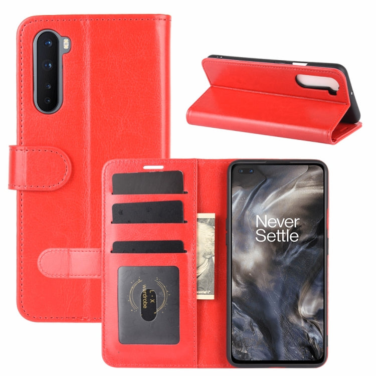 For OnePlus Nord R64 Texture Single Horizontal Flip Protective Case with Holder & Card Slots & Wallet& Photo Frame