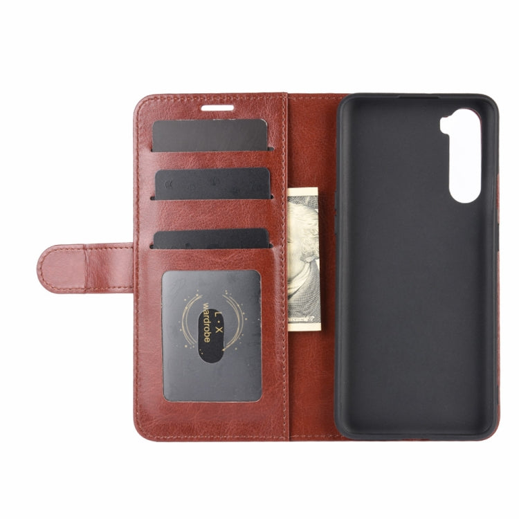 For OnePlus Nord R64 Texture Single Horizontal Flip Protective Case with Holder & Card Slots & Wallet& Photo Frame