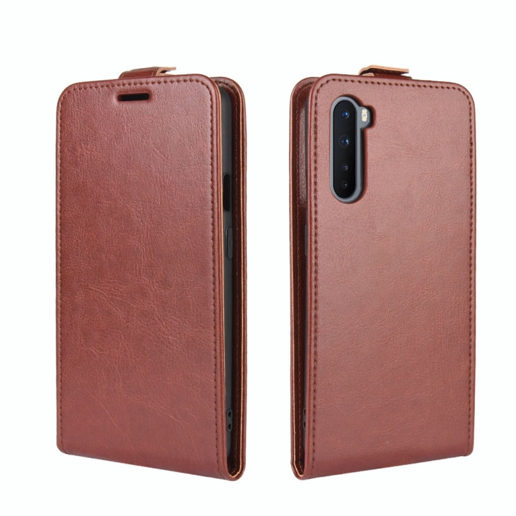 For OnePlus Nord R64 Texture Single Vertical Flip Leather Protective Case with Card Slots & Photo Frame