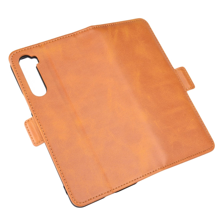 For OnePlus Nord Dual-side Magnetic Buckle Horizontal Flip Leather Case with Holder & Card Slots & Wallet