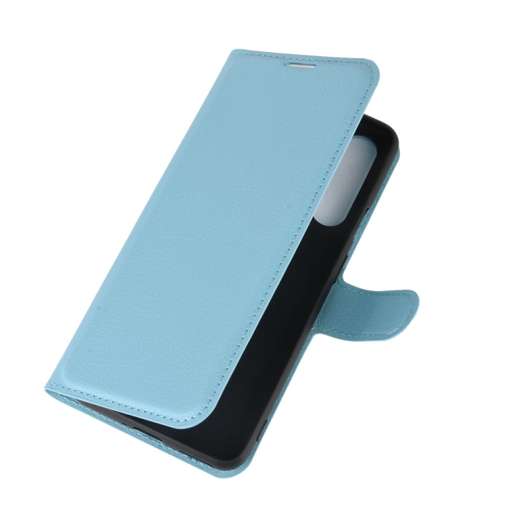 For OnePlus Nord Litchi Texture Horizontal Flip Protective Case with Holder & Card Slots & Wallet