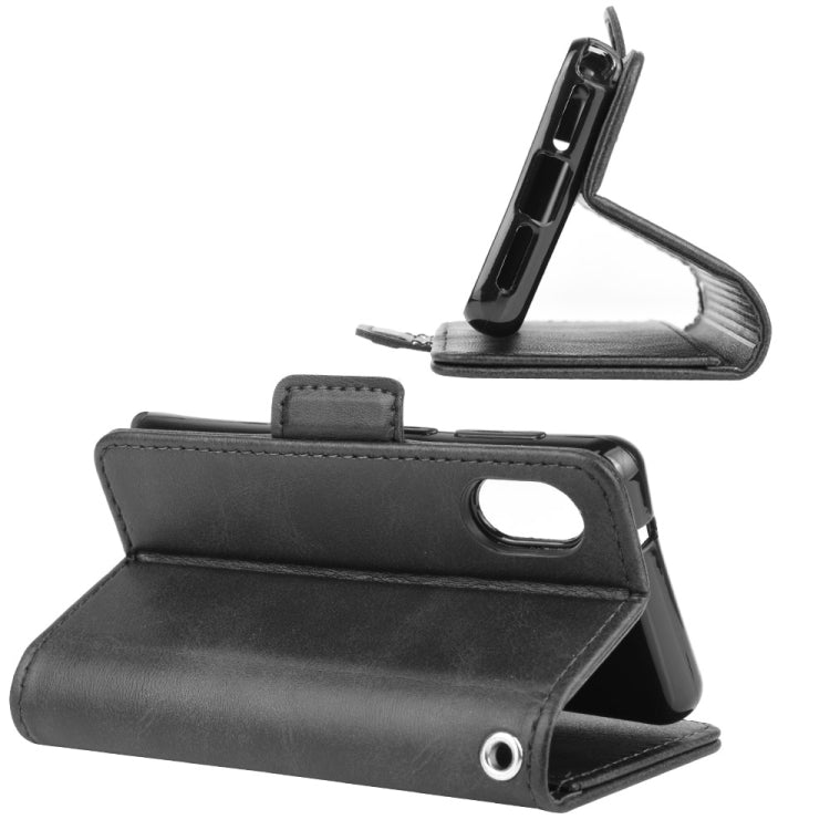 For Rakuten mini Dual-side Magnetic Buckle Horizontal Flip Leather Case with Holder & Card Slots & Wallet
