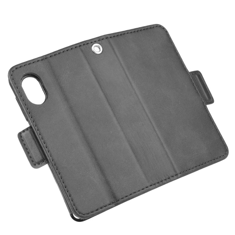For Rakuten mini Dual-side Magnetic Buckle Horizontal Flip Leather Case with Holder & Card Slots & Wallet