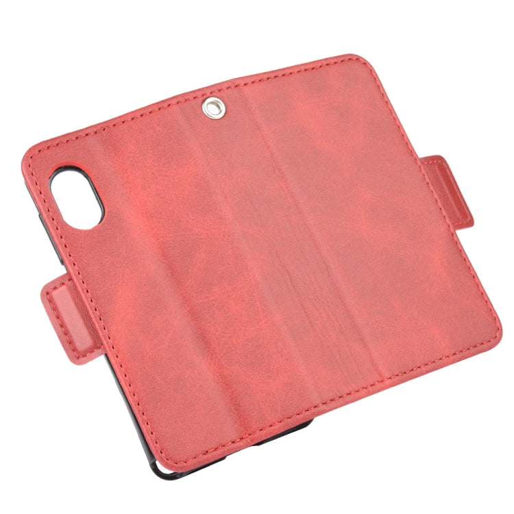 For Rakuten mini Dual-side Magnetic Buckle Horizontal Flip Leather Case with Holder & Card Slots & Wallet