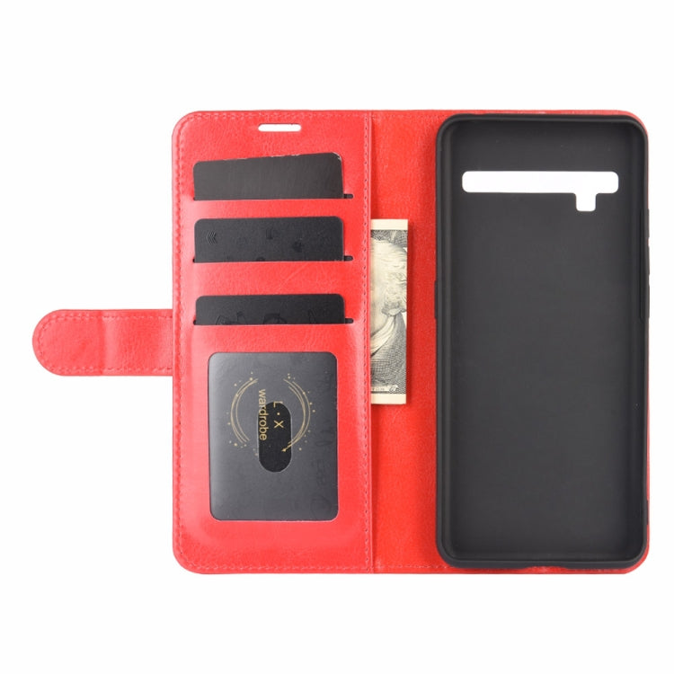 For TCL 10 Pro R64 Texture Single Horizontal Flip Protective Case with Holder & Card Slots & Wallet& Photo Frame