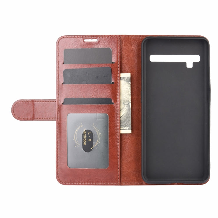 For TCL 10 Pro R64 Texture Single Horizontal Flip Protective Case with Holder & Card Slots & Wallet& Photo Frame