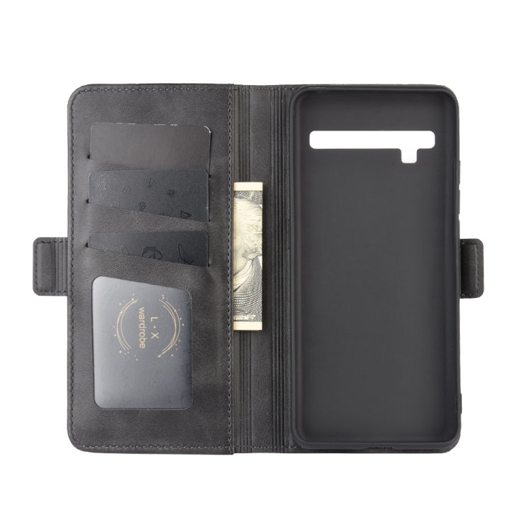 For TCL 10 Pro Dual-side Magnetic Buckle Horizontal Flip Leather Case with Holder & Card Slots & Wallet