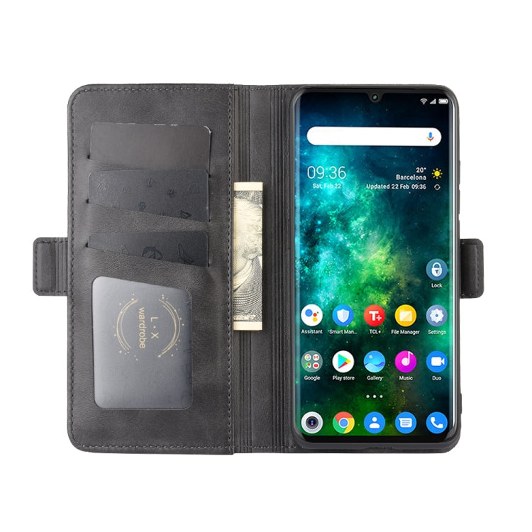 For TCL 10 Pro Dual-side Magnetic Buckle Horizontal Flip Leather Case with Holder & Card Slots & Wallet