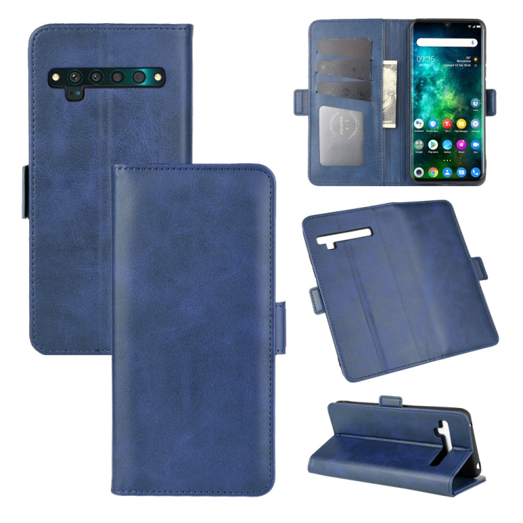 For TCL 10 Pro Dual-side Magnetic Buckle Horizontal Flip Leather Case with Holder & Card Slots & Wallet