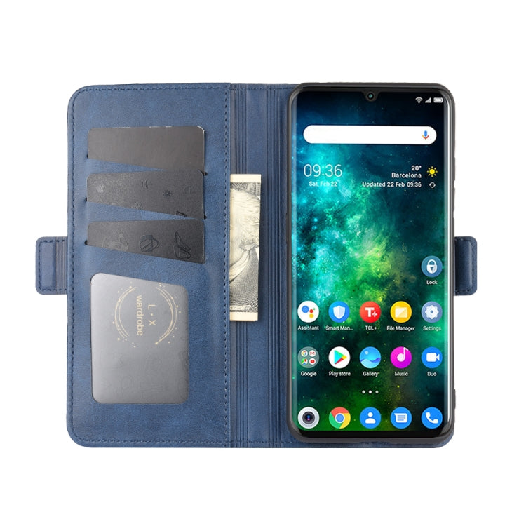 For TCL 10 Pro Dual-side Magnetic Buckle Horizontal Flip Leather Case with Holder & Card Slots & Wallet