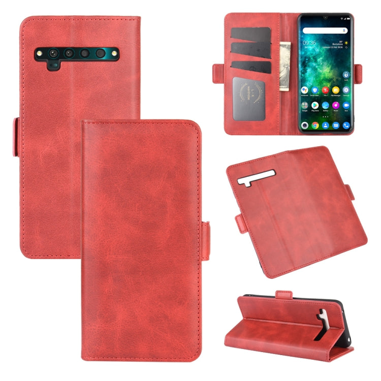 For TCL 10 Pro Dual-side Magnetic Buckle Horizontal Flip Leather Case with Holder & Card Slots & Wallet