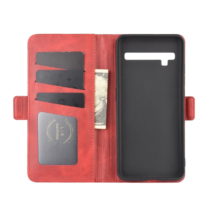 For TCL 10 Pro Dual-side Magnetic Buckle Horizontal Flip Leather Case with Holder & Card Slots & Wallet