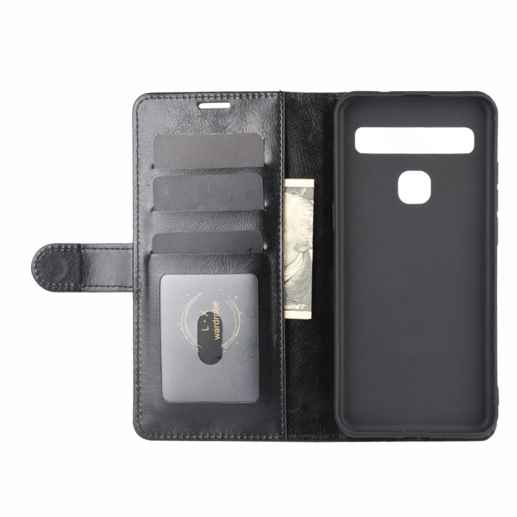 For TCL 10L R64 Texture Single Horizontal Flip Protective Case with Holder & Card Slots & Wallet& Photo Frame