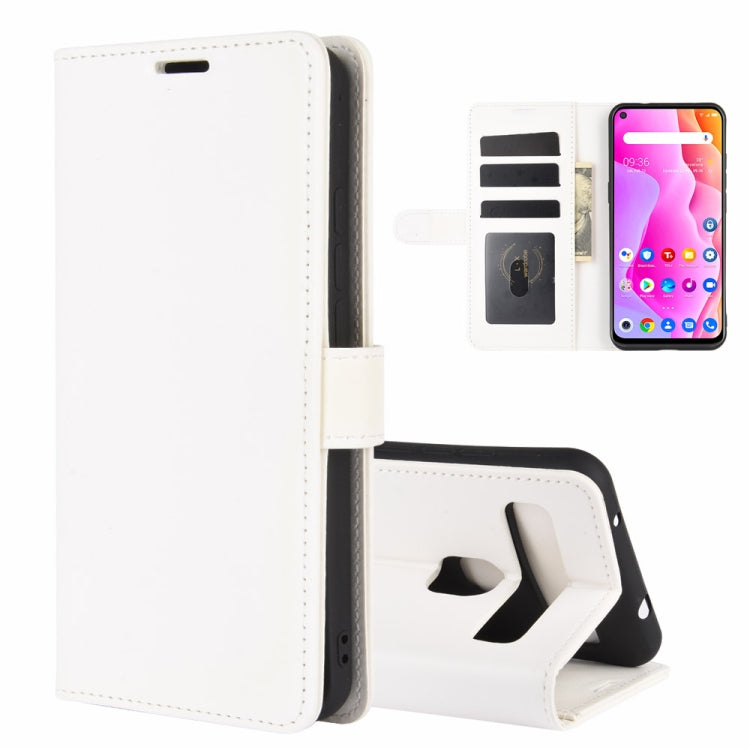 For TCL 10L R64 Texture Single Horizontal Flip Protective Case with Holder & Card Slots & Wallet& Photo Frame