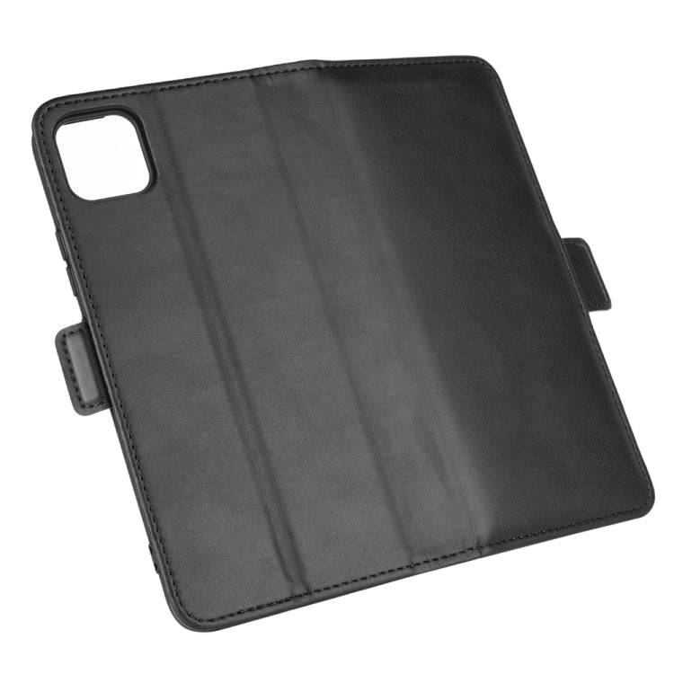 For OPPO Realme C11 Dual-side Magnetic Buckle Horizontal Flip Leather Case with Holder & Card Slots & Wallet