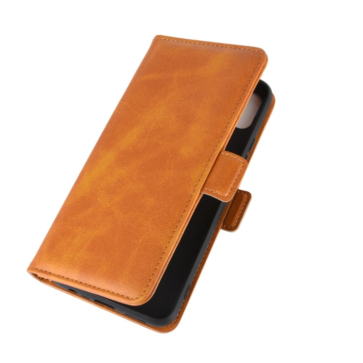 For OPPO Realme C11 Dual-side Magnetic Buckle Horizontal Flip Leather Case with Holder & Card Slots & Wallet