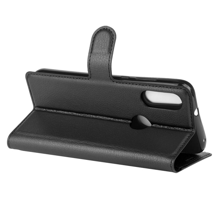 For Motorola Moto E 2020 Litchi Texture Horizontal Flip Protective Case with Holder & Card Slots & Wallet