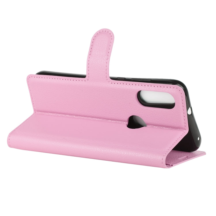 For Motorola Moto E 2020 Litchi Texture Horizontal Flip Protective Case with Holder & Card Slots & Wallet