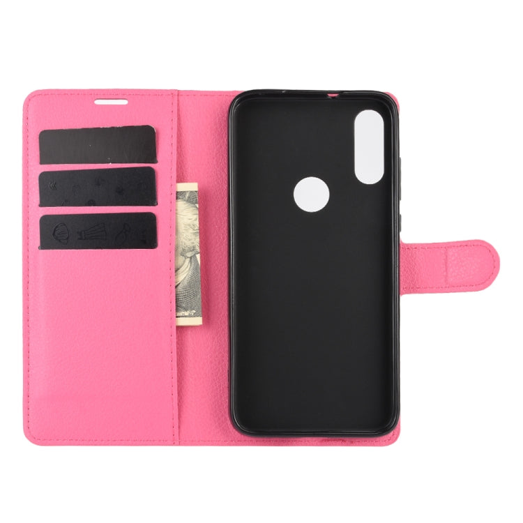 For Motorola Moto E 2020 Litchi Texture Horizontal Flip Protective Case with Holder & Card Slots & Wallet
