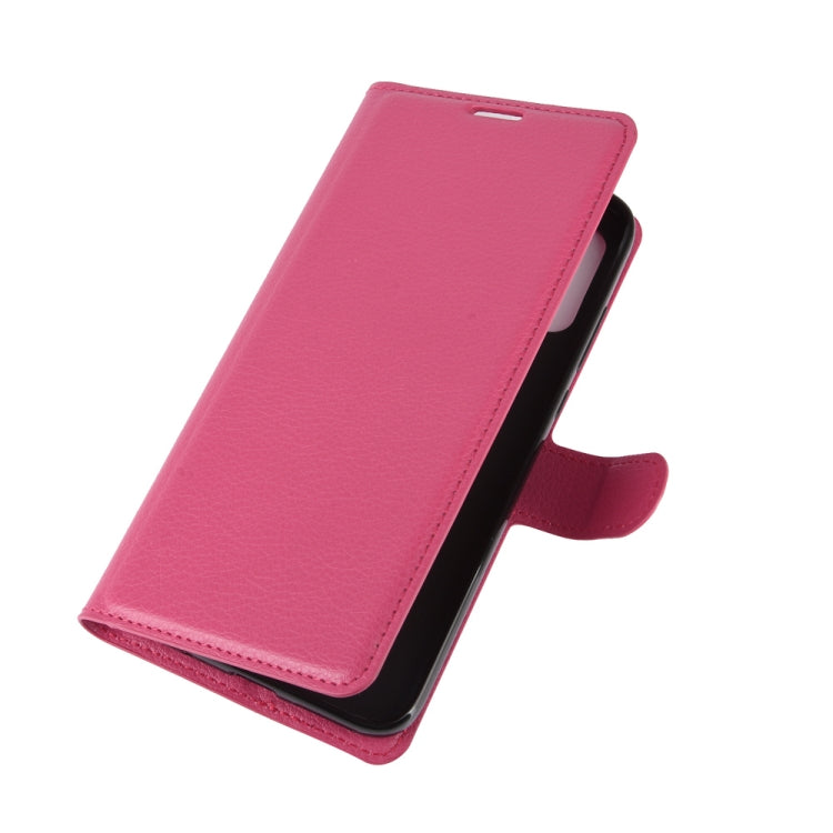 For Motorola Moto E 2020 Litchi Texture Horizontal Flip Protective Case with Holder & Card Slots & Wallet