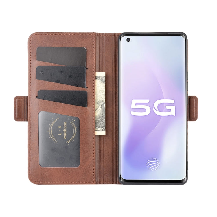 For Vivo X50 Pro+ Dual-side Magnetic Buckle Horizontal Flip Leather Case with Holder & Card Slots & Wallet